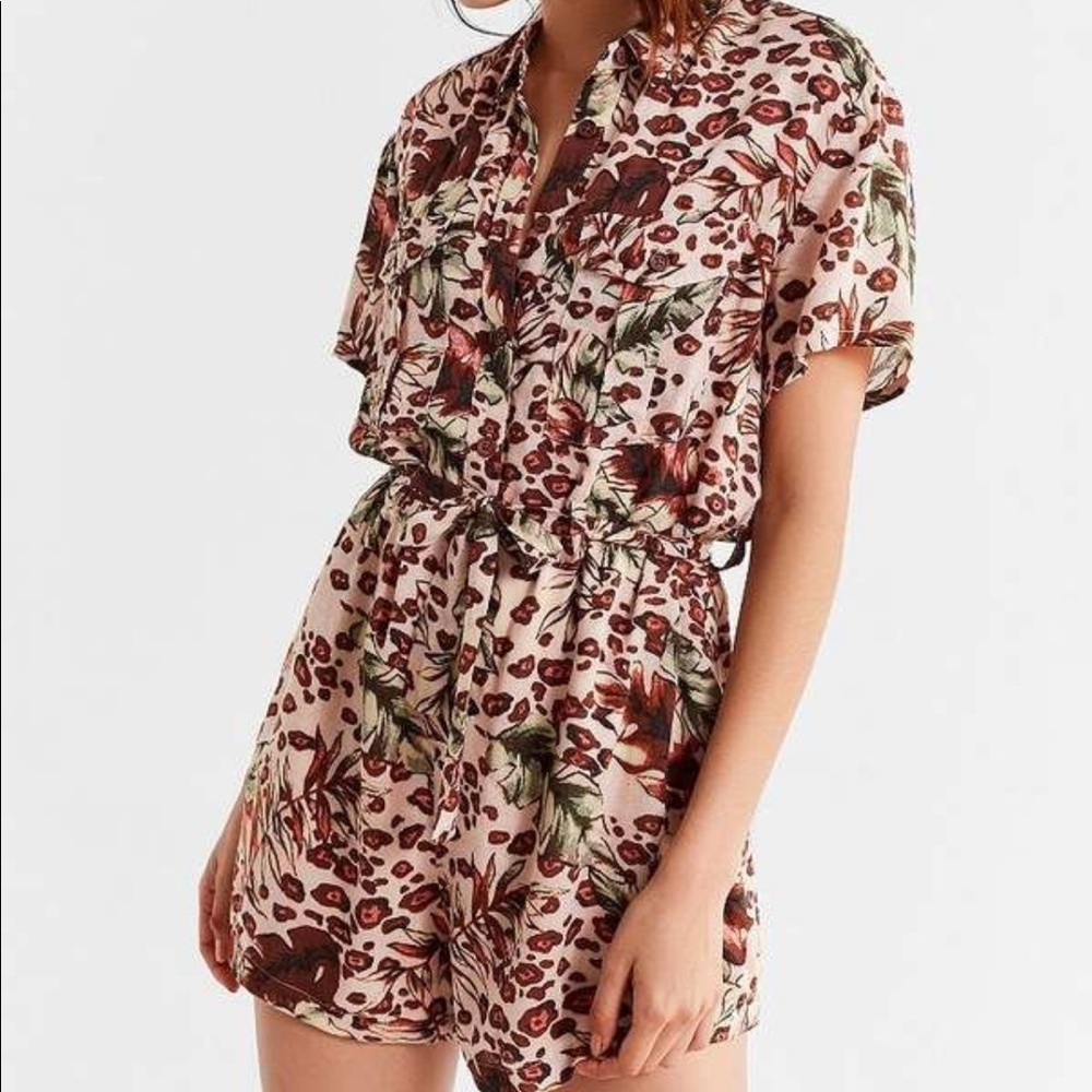 Urban Outfitters Jungle Romper M